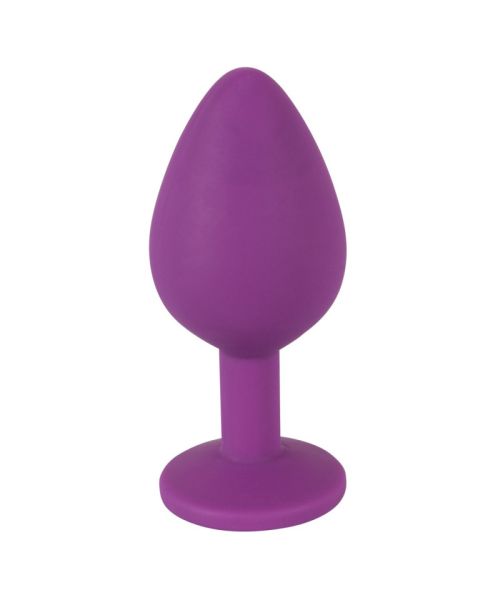 Анальна пробка - Colorful Joy Jewel Purple Plug Medium