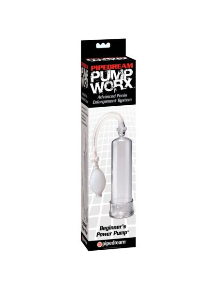 Вакуумна помпа - Pipedream Pump Worx Beginners Power Pump Clear