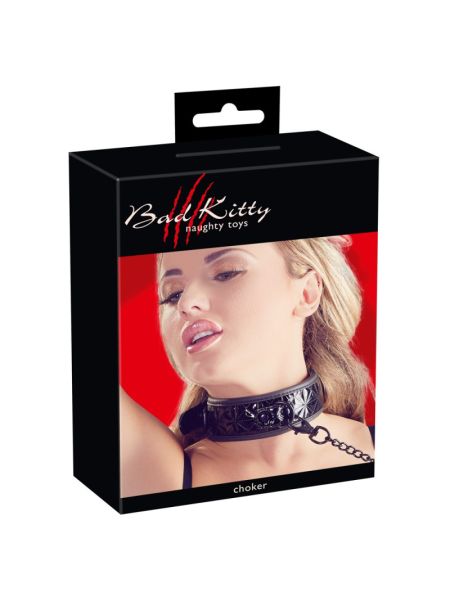 Нашийник з повідком - 2491974 Bad Kitty Collar With Leash
