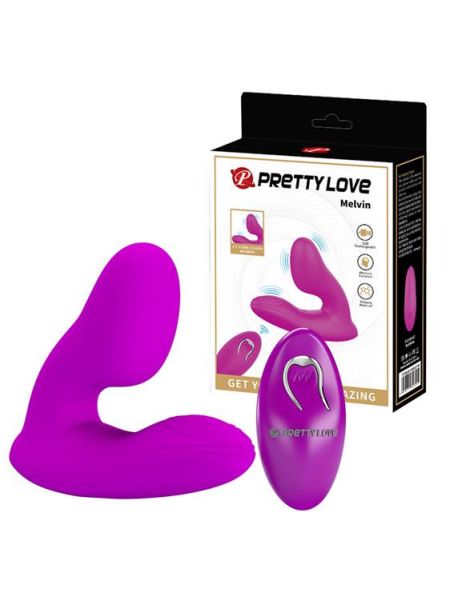 Масажер простати - Pretty Love Melvin Anal Vibrator Massager Purple