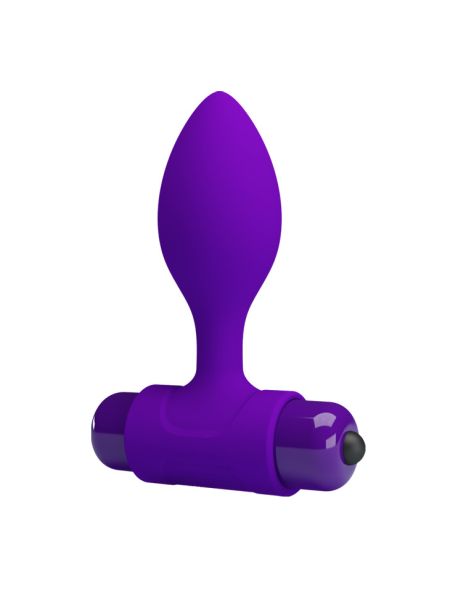 Анальна пробка - Pretty Love Vibra Butt Plug Purple