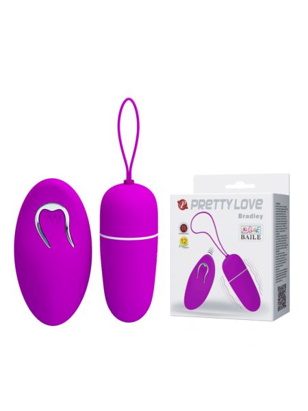 Віброяйце - Pretty Love Bradley Vibrating Egg Purple