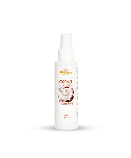 Інтимний гель-лубрикант - MyLove Taste Slide Sensitive Coconut, 100 мл