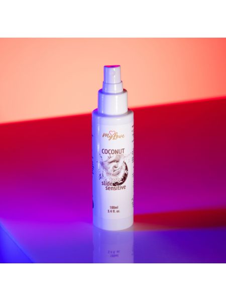 Інтимний гель-лубрикант - MyLove Taste Slide Sensitive Coconut, 100 мл