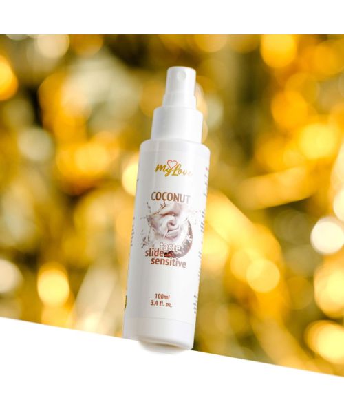Інтимний гель-лубрикант - MyLove Taste Slide Sensitive Coconut, 100 мл