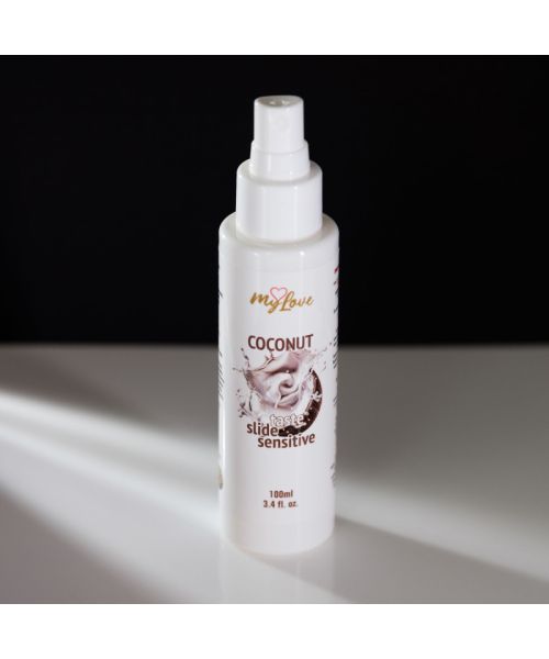 Інтимний гель-лубрикант - MyLove Taste Slide Sensitive Coconut, 100 мл