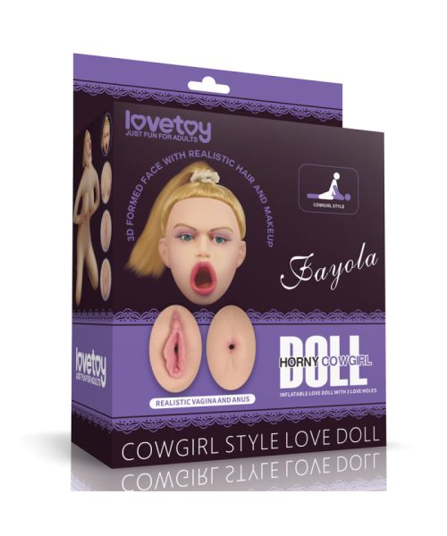 Надувна секс лялька - Cowgirl Style Love Doll