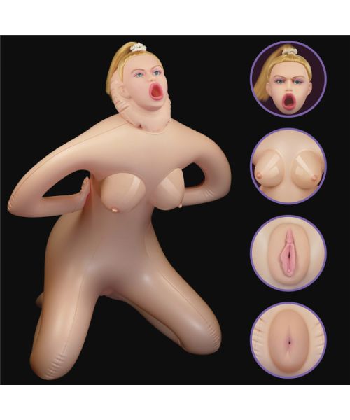 Надувна секс лялька - Cowgirl Style Love Doll