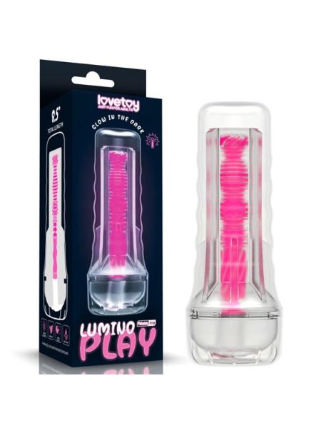 Мастурбатор - Lumino Play Masturbator Pink Glow 8.5"