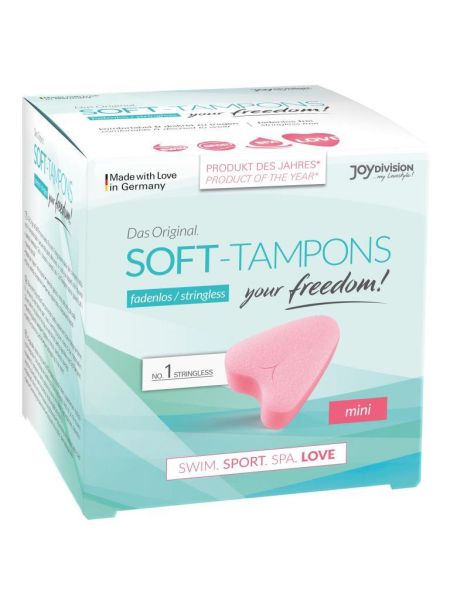 Гігієнічні тампони - Soft-Tampons Mini, 3 шт.