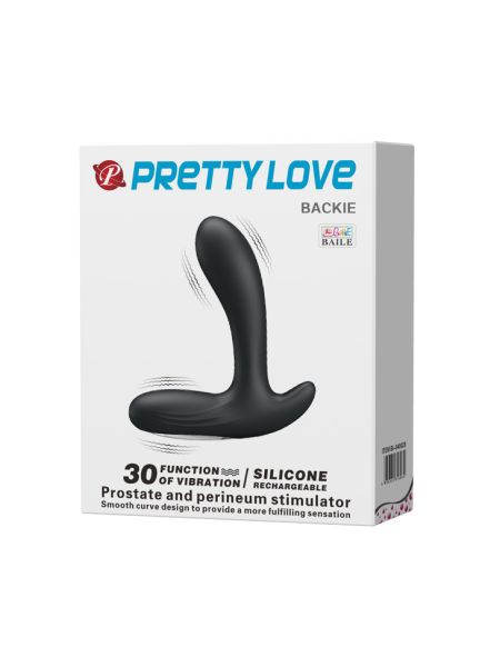 Масажер простати - Pretty Love Beckie Prostate Stimulator Black