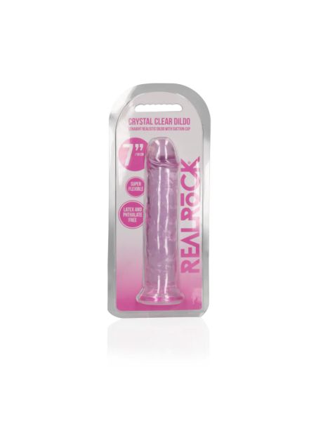 Фалоімітатор - Realrock Dildo 7'' Pink