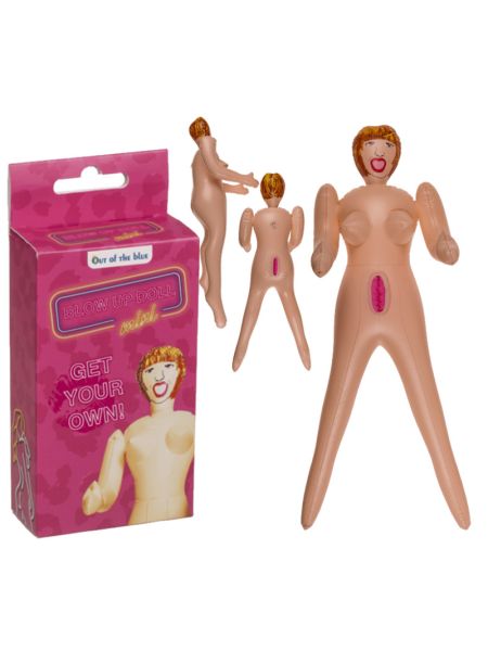 Надувна міні лялька Mini Blow Up Doll Mini Ginger, 66 см