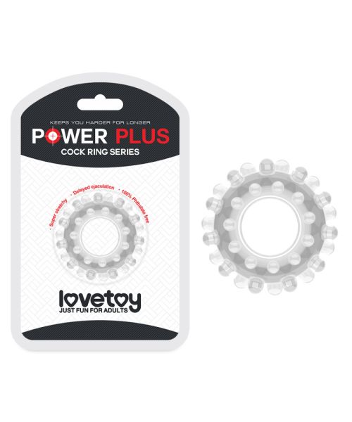 Ерекційне кільце - Power Plus Cockring 2 Clear