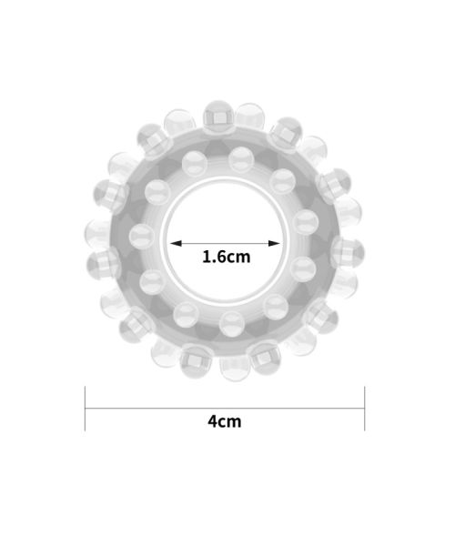 Ерекційне кільце - Power Plus Cockring 2 Clear
