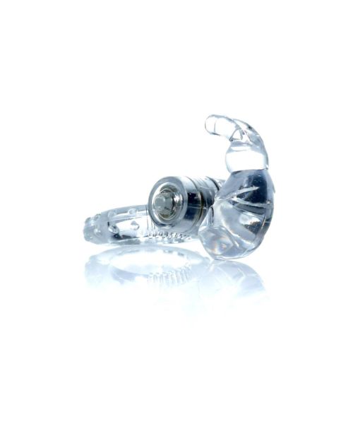 Ерекційне кільце - Rabbit Vibro CockRing Clear