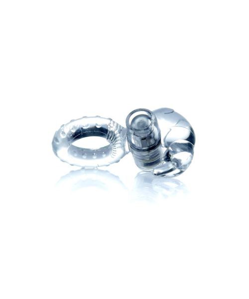 Ерекційне кільце - Rabbit Vibro CockRing Clear