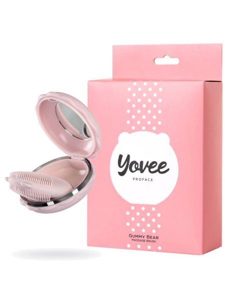 Масажер для обличчя Yovee Gummy Bear, рожевий