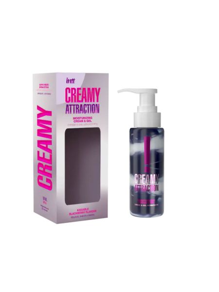Крем-гель для тіла - Intt Creamy Attraction Blackberry, 100 мл