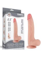 Фалоімітатор - Sliding-Skin Dual Layer Dong 8.5" Flesh #1