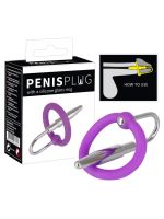 Стимулятор уретри - Penis Plug + Silicone Glans Ring Dilator