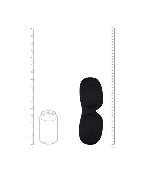 Маска на очі - Ouch! 3D Blindfold Black