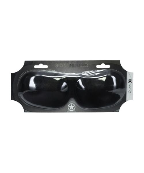 Маска на очі - Ouch! 3D Blindfold Black