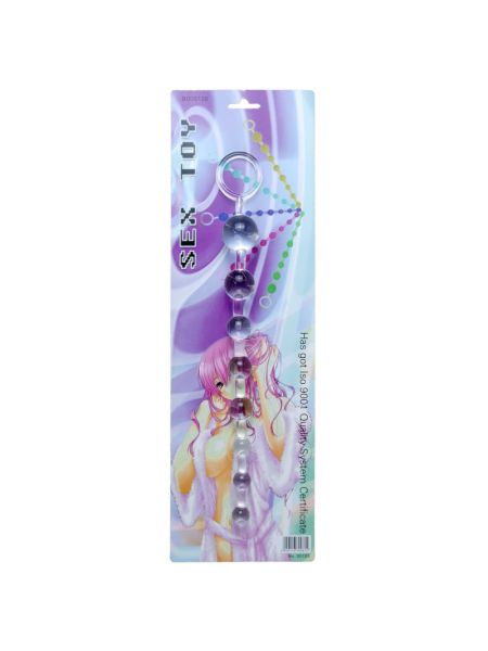 Анальний ланцюжок - Jelly Anal Beads Clear