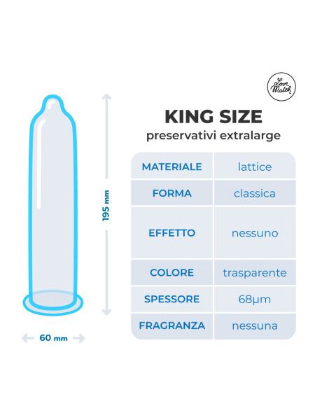 Презервативи - King Size, 144 шт.