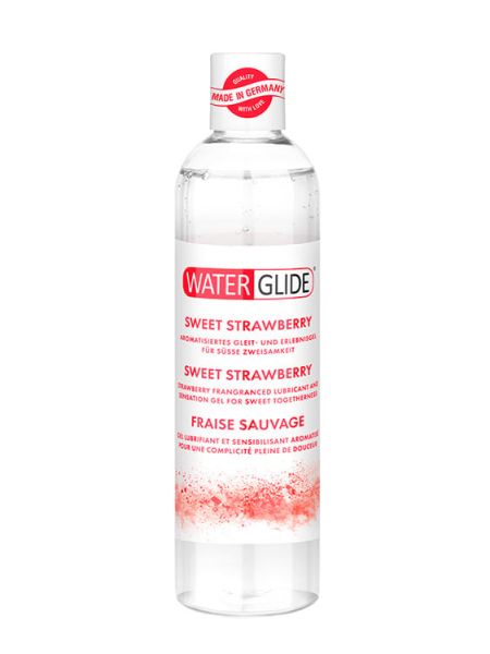 Лубрикант - WaterGlide Sweet Strawberry, 300 мл