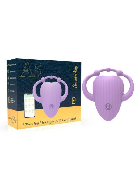 Вібратор - Erospace Sweet Play Vibrating Massager APP Controlled A5