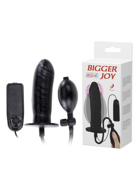 Фалоімітатор - Bigger Joy Inflateable Vibrating Penis