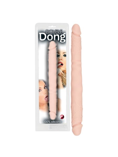 Двосторонній фалоімітатор - Double Dong Flesh