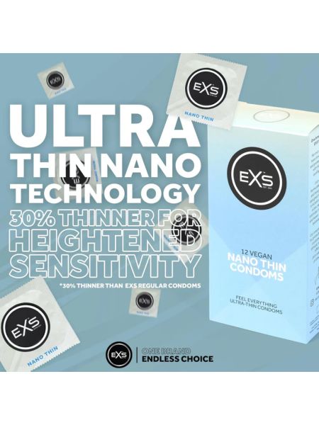 Презерватив - EXS Nano Thin Condom, 1 шт.