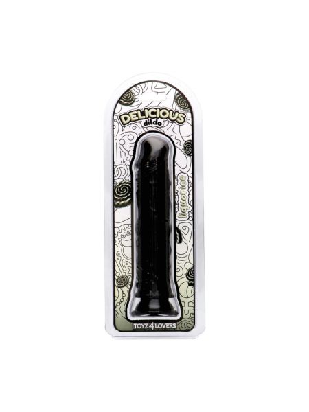 Фалоімітатор з ароматом лакриці - Toyz4lovers Delicious Dildo Liquorice, 20 см