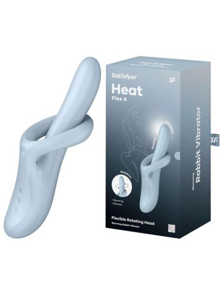 Вібратор - Satisfyer Heat Flex 4 Blue