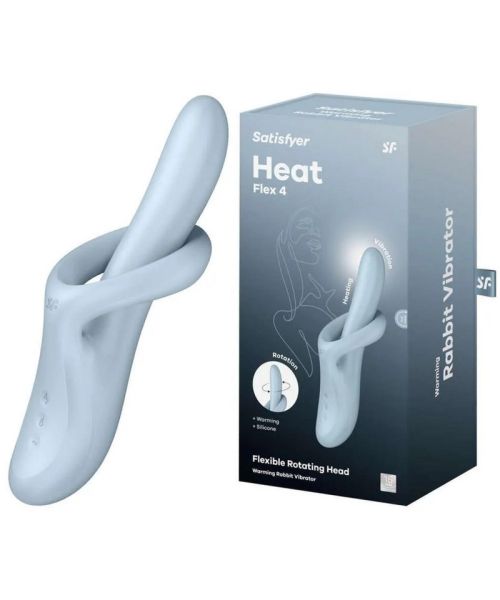 Вібратор - Satisfyer Heat Flex 4 Blue