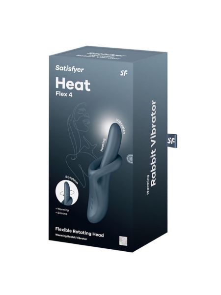 Вібратор - Satisfyer Heat Flex 4 Blue
