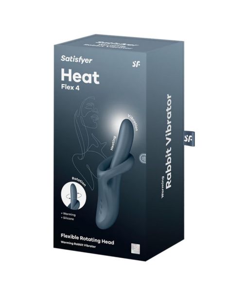Вібратор - Satisfyer Heat Flex 4 Blue