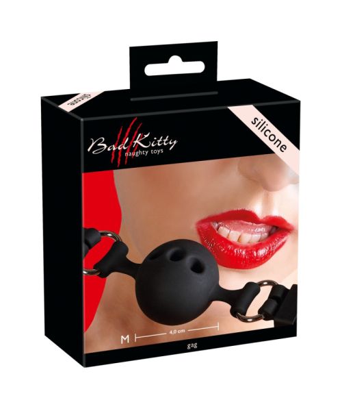 Кляп - Bad Kitty Silicone Gag Medium