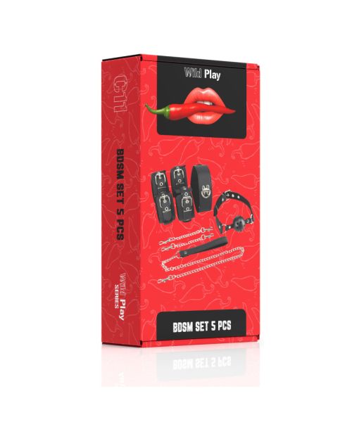 Набір БДСМ - Erospace Wild Play BDSM Set 5 pcs C11
