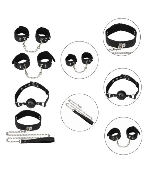 Набір БДСМ - Erospace Wild Play BDSM Set 5 pcs C11