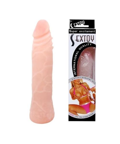 Фалоімітатор - Super Excitement Sextoy Fresh, 19 см