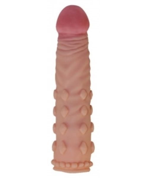 Насадка на член - Pleasure X-Tender Penis Sleeve Add 2" Flesh