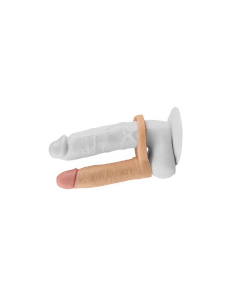 Насадка для подвійного проникнення - The Ultra Soft Double Vibrating 5.8" (пошкоджена упаковка)