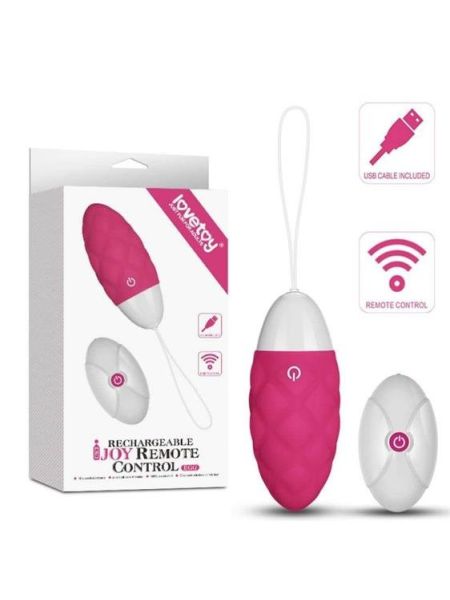 Віброяйце - IJOY Rechargeable Remote Control Egg Pink