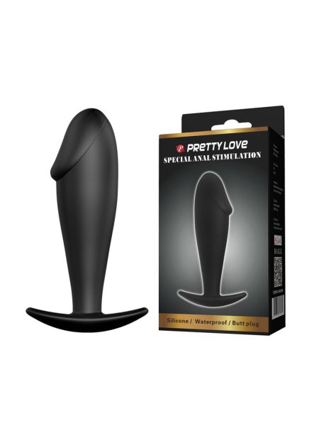 Анальна пробка - Pretty Love Special Anal Stimulation Penis Black