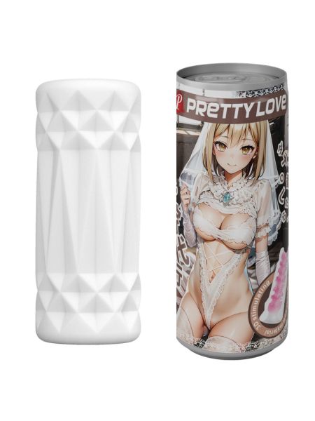 Мастурбатор - Pretty Love Pop-Top Can Masturbator White