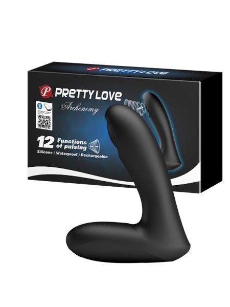 Масажер простати - Pretty Love Archenemy Pulsator Black (App)