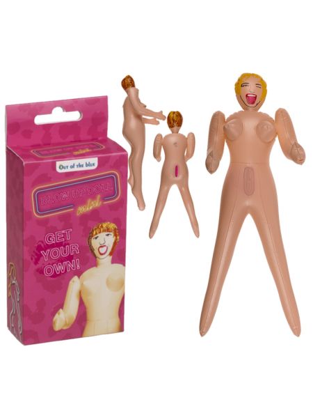 Надувна міні лялька Mini Blow Up Doll Mini Blonde, 66 см